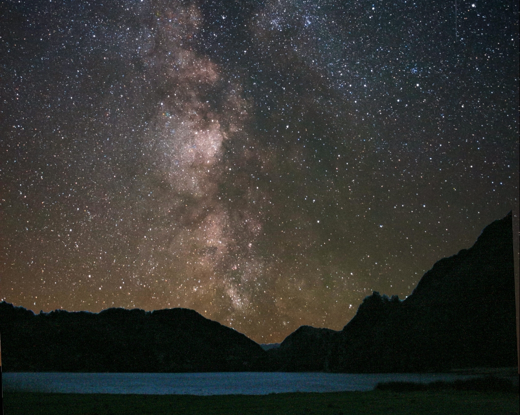 starry sky- llyn gwynant stargazing